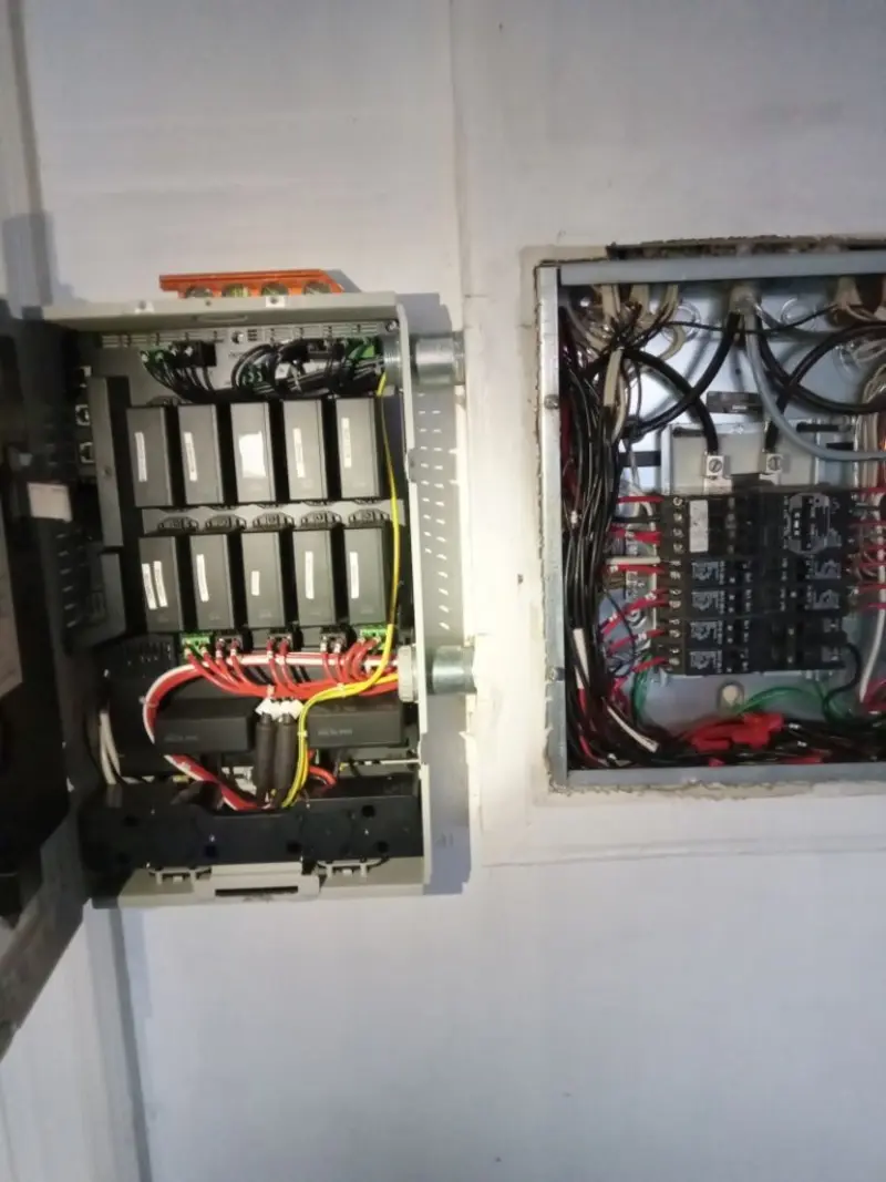 Electrical panel upgrade completed for Commercial Electrician Services in Camano